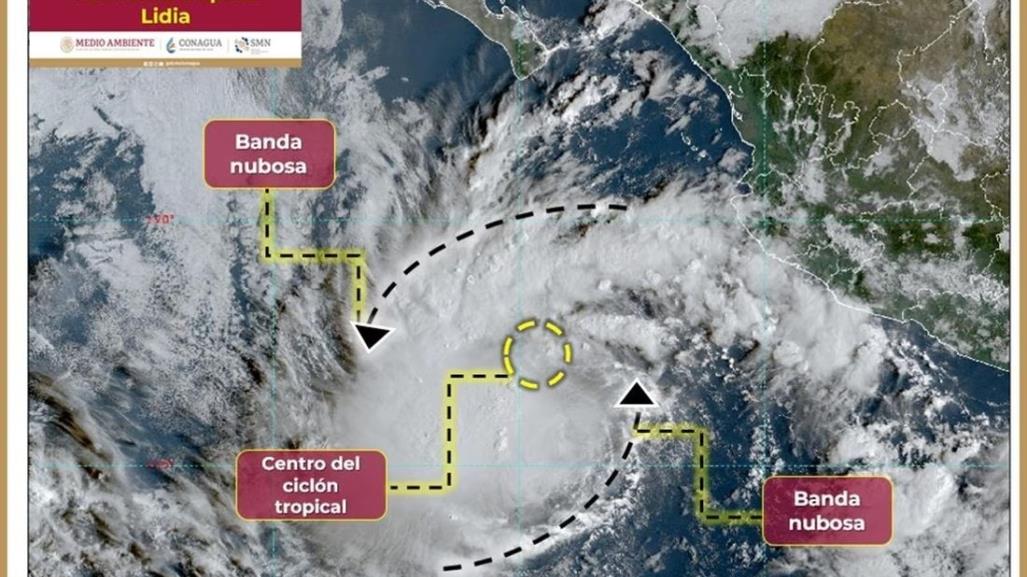 Activan alerta por tormenta tropical Lidia en Baja California Sur