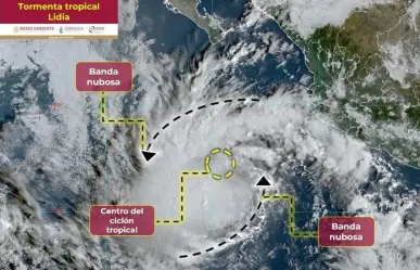 Activan alerta por tormenta tropical Lidia en Baja California Sur