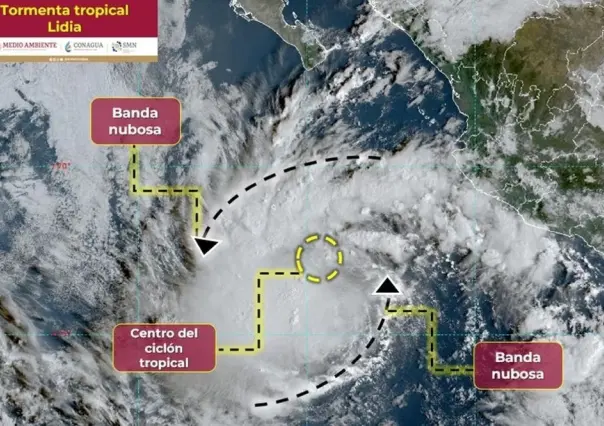 Activan alerta por tormenta tropical Lidia en Baja California Sur