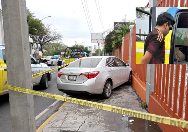 Policía de Monterrey captura a joven de 17 años por robo de vehículo