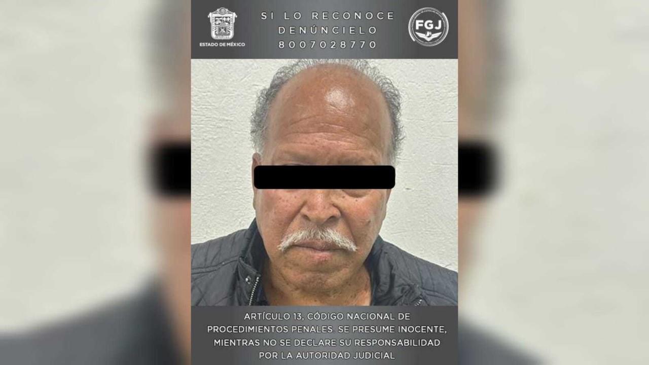 Bernardino, de 65 años, fue detenido por maltrato animal y se encuentra recluido en el penal de Neza. Foto: FGJEM