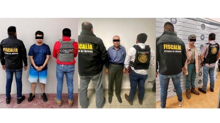 Detienen a tres por abuso sexual a menores en distintos municipios de Edomex