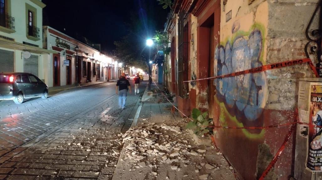 Sismo en Oaxaca deja 5 municipios sin luz y daños menores en viviendas