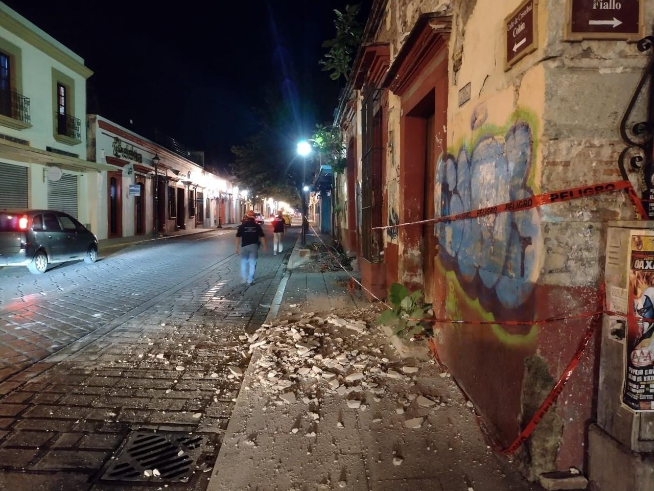 Sismo de 6 grados en Oaxaca causa daños menores en viviendas, carreteras e iglesias. Foto. PC Oaxaca