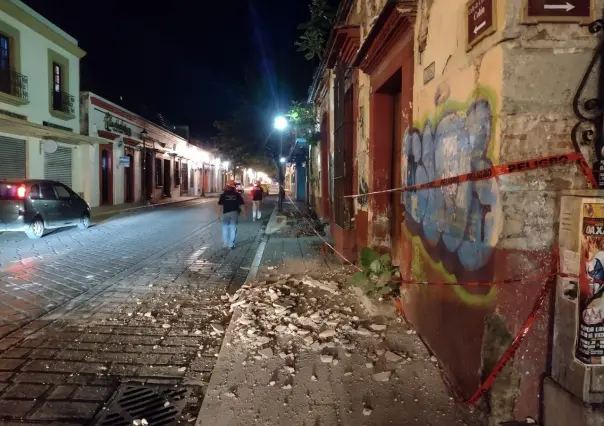Sismo en Oaxaca deja 5 municipios sin luz y daños menores en viviendas