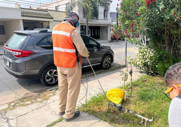 Detección de fugas no visibles, trabajo minucioso de Agua y Drenaje de Monterrey