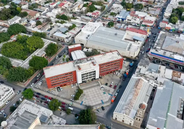 Temen por derrumbe del Palacio Federal de Ciudad Victoria, Tamaulipas