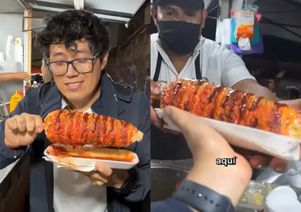 Viralizan elotes de 2 kilos en la CDMX, ¿se antoja?