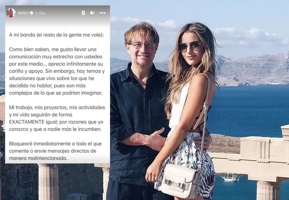 Pamela Cortés, esposa de Andrés Roemer rompe silencio y habla sobre su marido