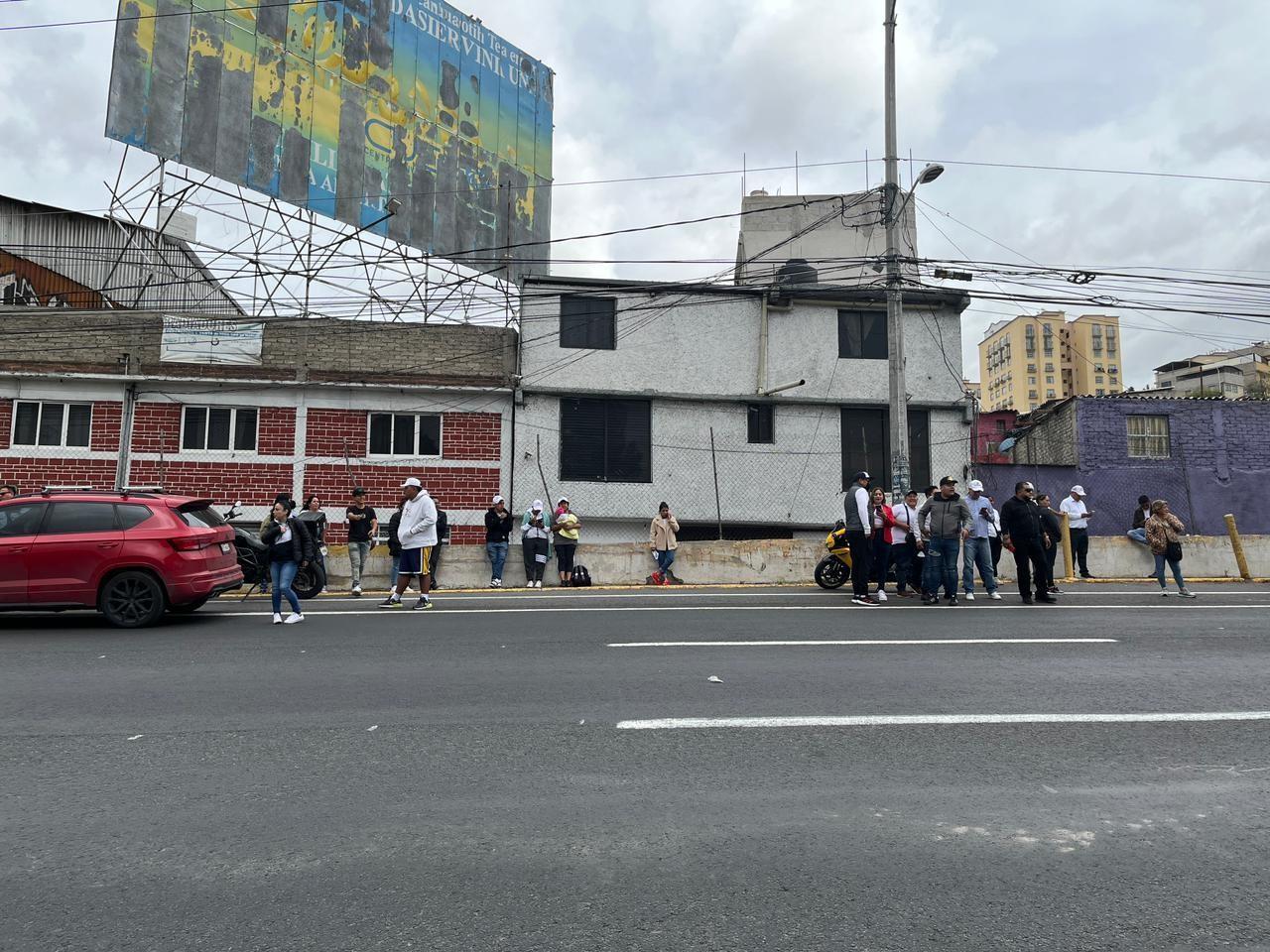 Afectación por bloqueo en municipio de Ecatepec y Tecámac.