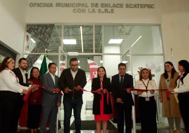 Inauguran oficina para expedición de pasaportes en Ecatepec