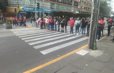 Trabajadores protestan vs abusos de autoridad en panteones de la Miguel Hidalgo