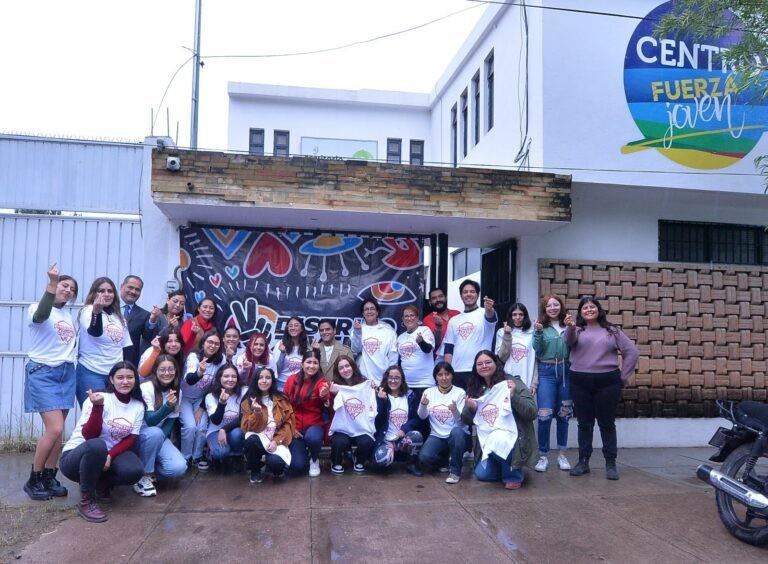 Arrancó la obra del proyecto de renovación del Distrito Joven, un espacio emblemático del Instituto Duranguense de la Juventud (IDJ). Foto: Cortesía.