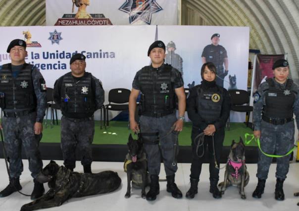 Tiene Nezahualcóyotl policías muy perros