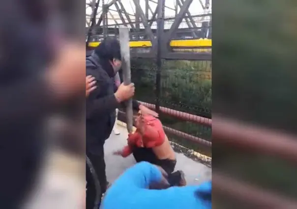 VIDEO: Intentan linchar a chofer de transporte público en Ecatepec