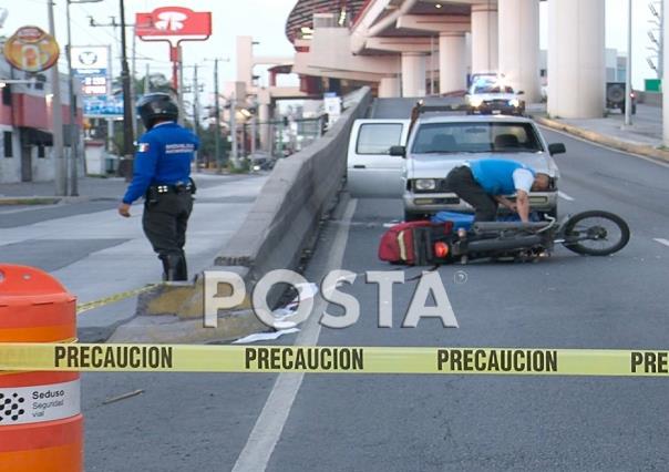 Motociclista fallecido en Félix U. Gómez, era policía estatal de Nuevo León