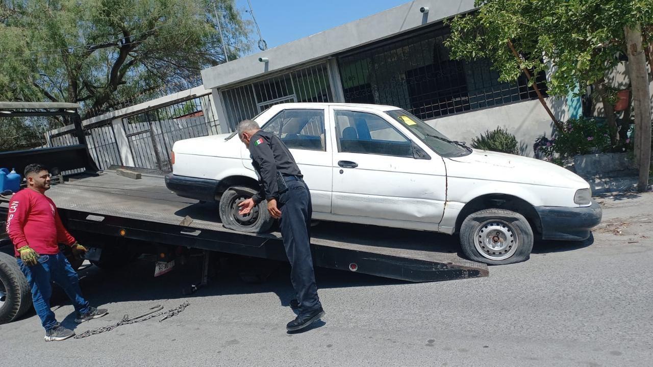 El Gobierno de Santa Catarina busca evitar que los vehículos abandonados se conviertan en puntos de inseguridad. Foto: Gobierno de Santa Catarina