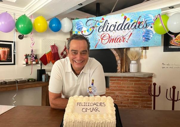 Cumple 60 años Omar Fierro; pide de regalo convertirse en abuelo