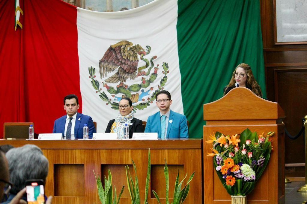 Doctora Macarena Montoya Olvera, Secretaria de Salud de la entidad mexiquense. Foto: GEM.