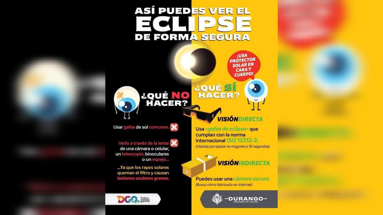 ¡Es hoy, es hoy! El gobernador Esteban emitió recomendaciones para el eclipse