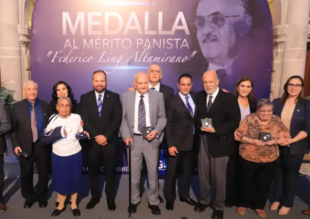 Celebra PAN Durango 84 años. Entregan la Medalla Don Federico Ling Altamirano