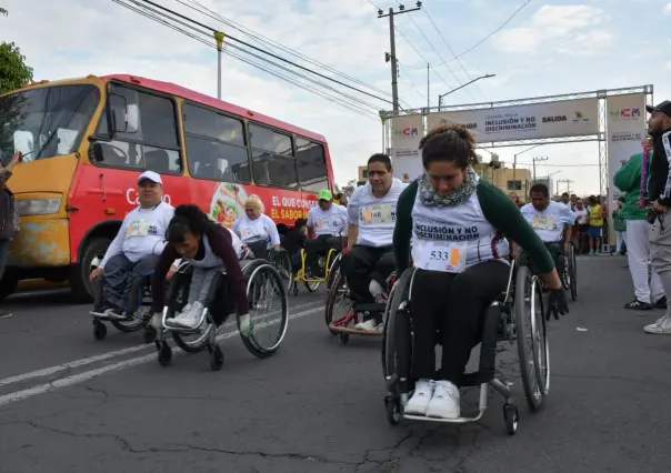 Realizan 2da Carrera Atlética por la Inclusión en Nezahualcóyotl