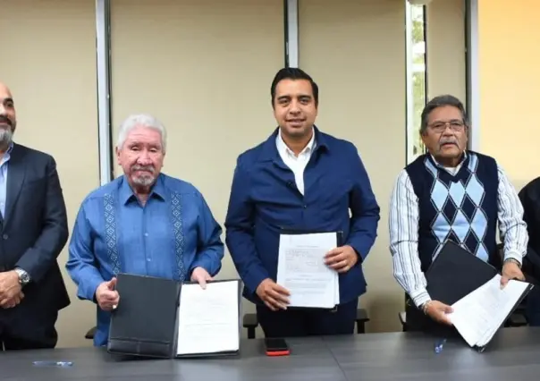 Firma Jesús Nava renovación de Contrato Colectivo; aumentan salario a burócratas