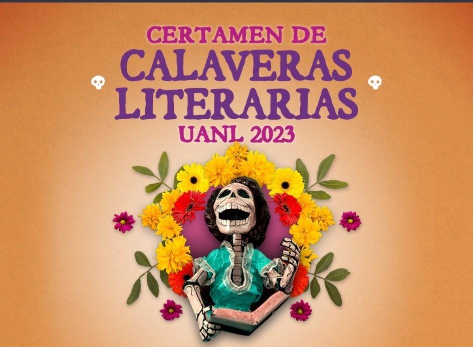 Aún puedes inscribirte en el Certamen de Calaveras Literarias UANL 2023. Foto. Facebook