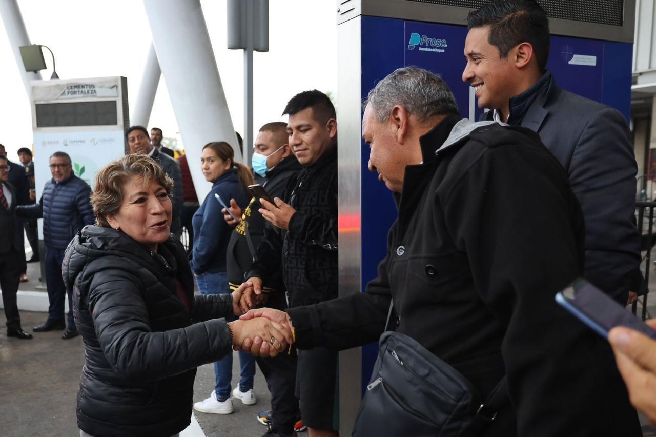 Delfina Gómez resaltó que para lograr un mejor Estado de México, es necesario trabajar de manera coordinada, conjunta y organizada. Crédito: GEM.