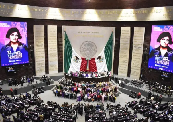 Diputadas conmemoran 70 años del derecho al voto de la mujer en México