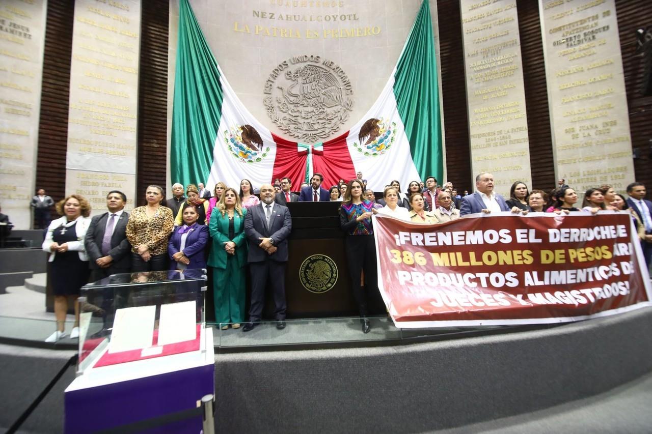 Ganan legisladores de “Juntos Haremos Historia”, se eliminan 13 fideicomisos. Foto: @Mx_Diputados