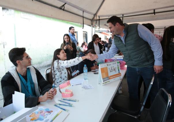 Llevan Jornada Mejora Coahuila a colonia Diana Laura en Saltillo
