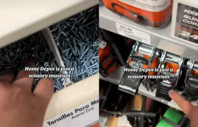 VIDEO: ¿Home Depot o museo sensorial? tendencia arrasa en Tiktok