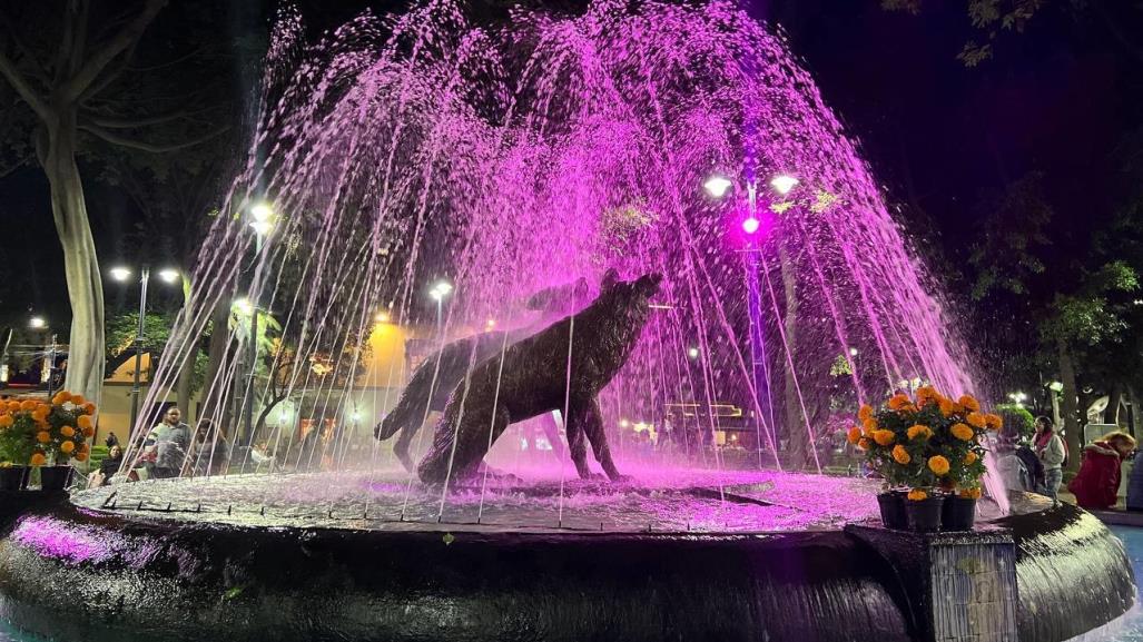 Iluminan de rosa la alcaldía de Coyoacán por la lucha contra el Cáncer de Mama