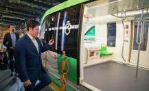 Revisa Samuel García fabricación de vagones para Línea 4 y 6 del Metro