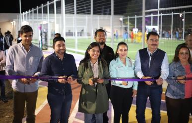 Inauguran primera etapa de rehabilitación del Gimnasio Municipal de García