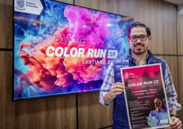 Invitan a participar en Magic Color Run 2023 y ayudar a estudiantes de Santiago