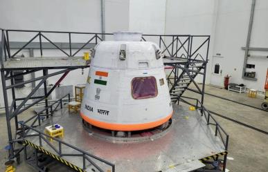 India realiza prueba de vuelo espacial para viaje de astronautas en 2025