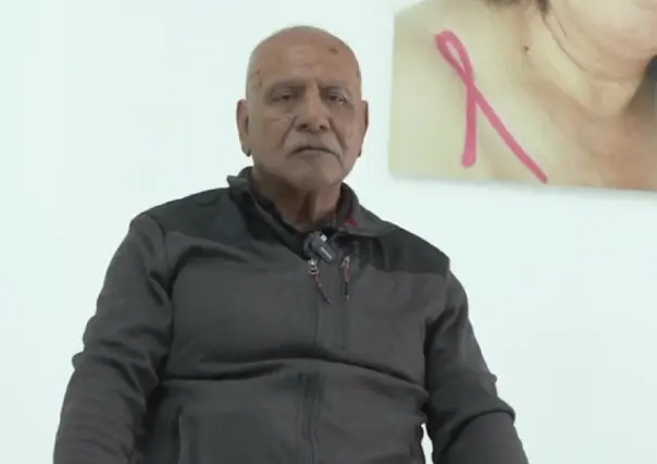 Diagnostican a abuelito con cáncer de mama; le detectan tumor de 12 centímetros