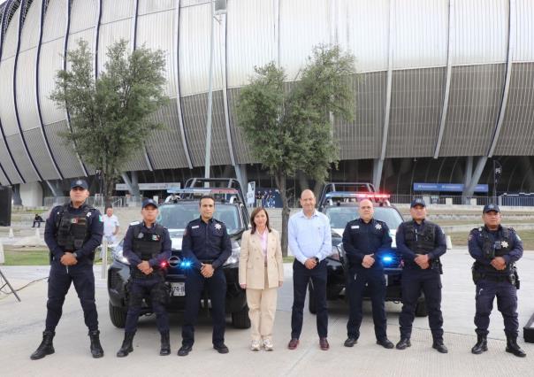 Rayados dona 4 vehículos para fortalecer seguridad en Guadalupe