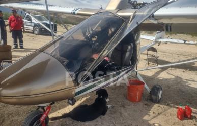 Piloto de avioneta aterriza de emergencia en El Espinazo, Coahuila