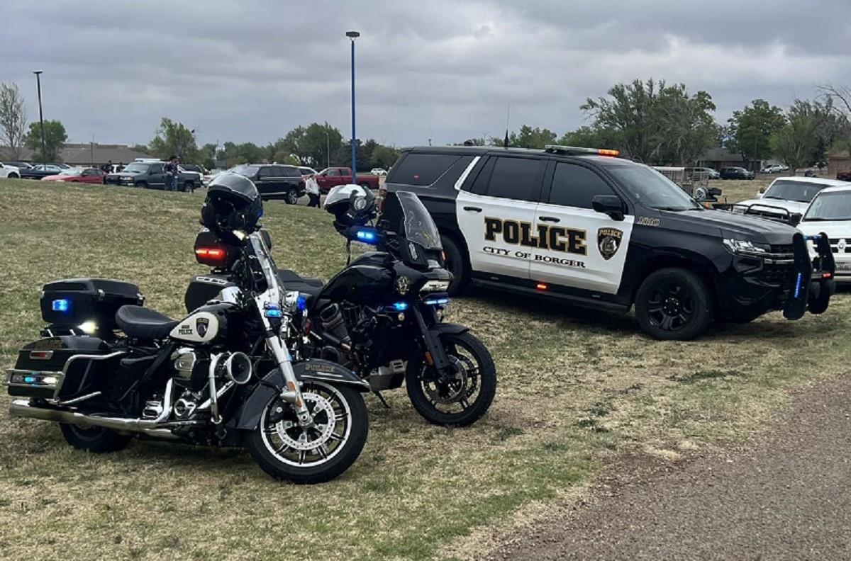 Hasta el momento, la policía no ha anunciado ninguna información sobre sospechosos o arrestos relacionados con el incidente.  Foto: Facebook Borger Police Department