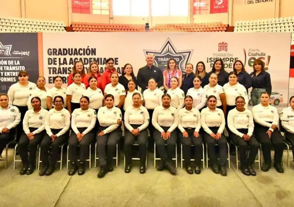 Se gradúan 68 nuevos agentes de la Dirección de Tránsito y Vialidad en Torreón