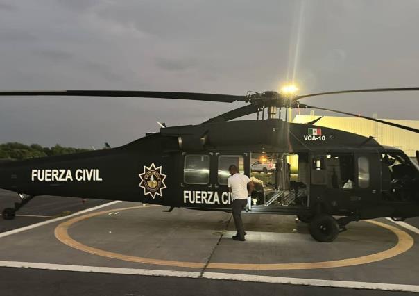 Llega el Black Hawk a Nuevo León, el nuevo helicóptero de Fuerza Civil