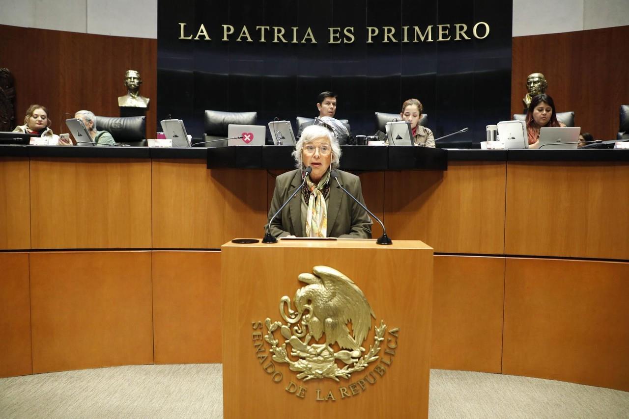 Olga Sánchez Cordero fue ministra de la SCJN. Foto: @M_OlgaSCordero