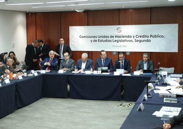 Avanza en comisiones del Senado Ley de Ingresos