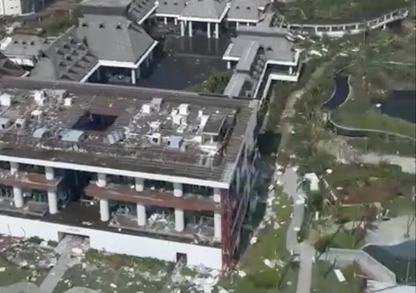 VIDEO: Así luce la zona costera de Acapulco tras el paso del huracán Otis