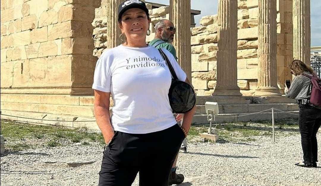 Sylvia Pasquel acababa de regresar a México después de haber estado en Europa. Foto: Instagram