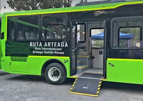 Entregan nuevas unidades para ruta intermunicipal de Arteaga