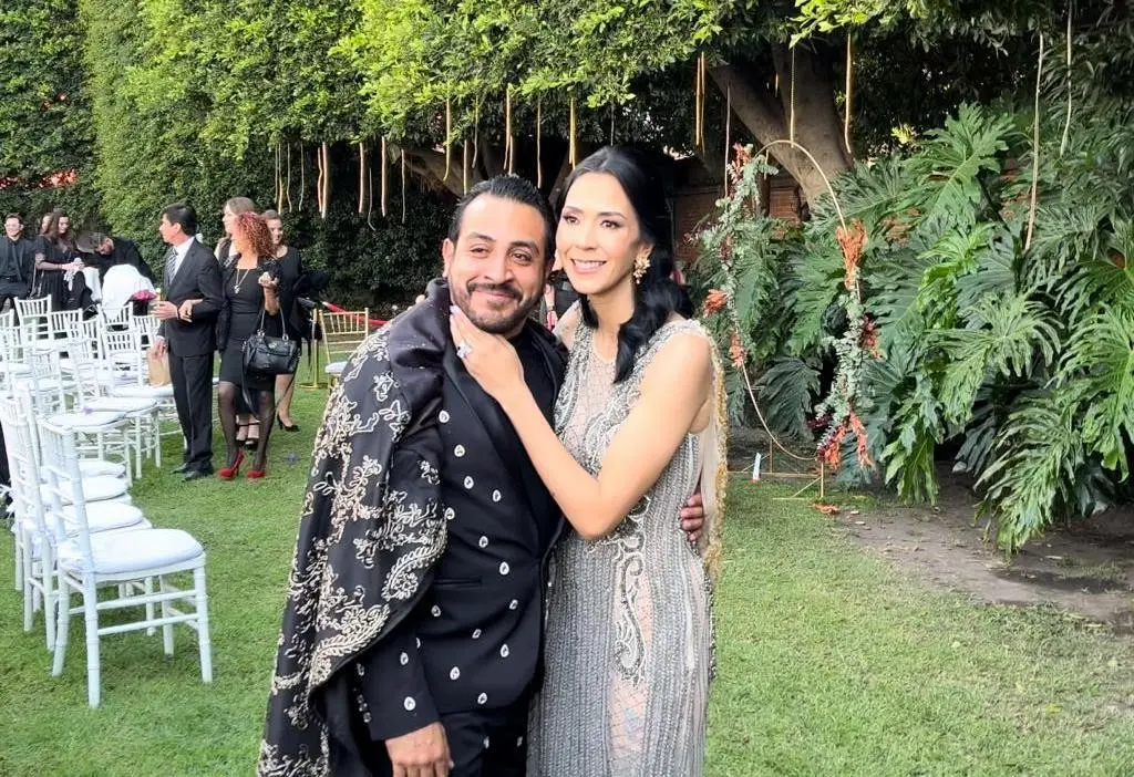 La pareja se dio el si en una ceremonia a la que acudieron 200 invitados. Foto. Luis Ortega